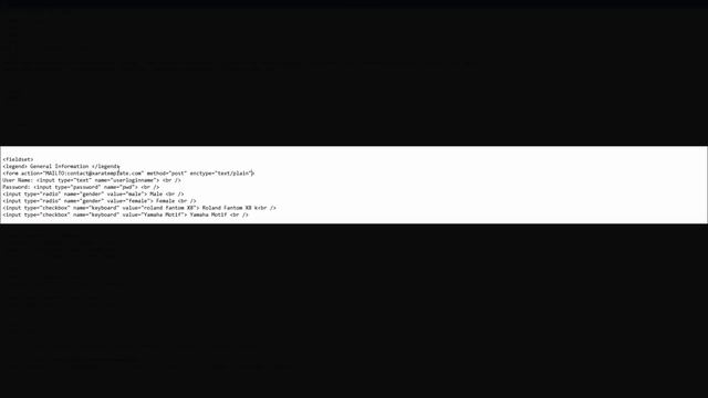HTML Web Design Tutorials: Send Email Using Web Form Lesson 27 смотреть онлайн