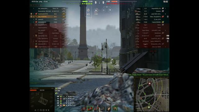 World of Tanks, Тяжелая победа на КВ-2 смотреть онлайн