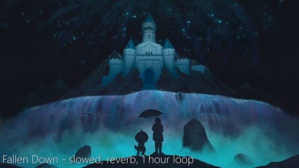 Fallen down - undertale (slowed + reverb) 1 hour loop
