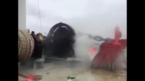 Жесть. Обрыв якорной цепи.