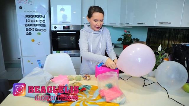 Воздушные шары из Китая и насос для надувания шаров смотреть онлайн