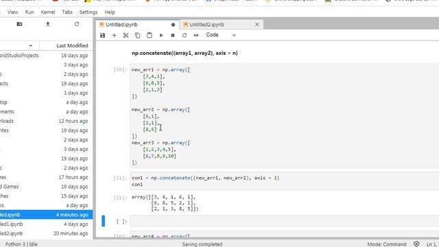 Python Numpy Array Functions || DAV Academy || By Mohd Shoib Khan смотреть онлайн