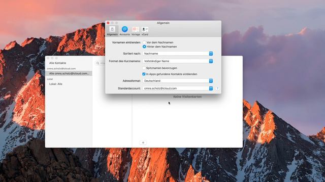 Kontakte Synchronisieren Sich Nicht Mit Dem IPhone (iCloud) | MacOS Tutorials | Marcel Scholz