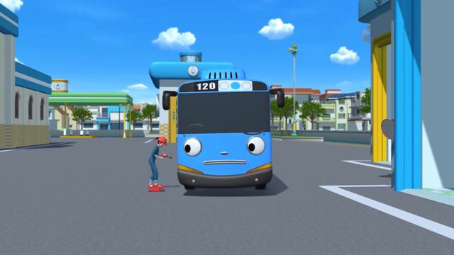 Lani locked up in a junkyard l Tayo in Real Life #1 l Tayo the Little Bus смотреть онлайн