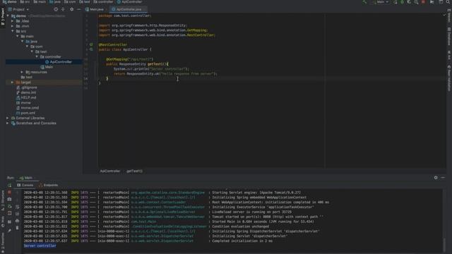 Spring Boot tutorial part 1 : Rest controller смотреть онлайн