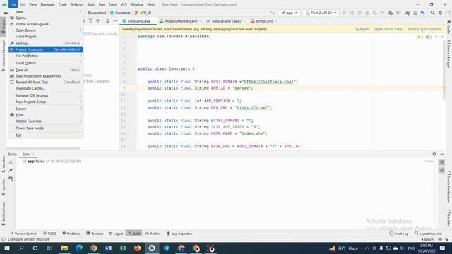 gradle sync failed no reason how to slove this problem смотреть онлайн