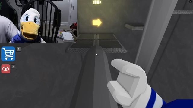 Donald Ducc Plays 2 SCARY Roblox Obby Games! смотреть онлайн