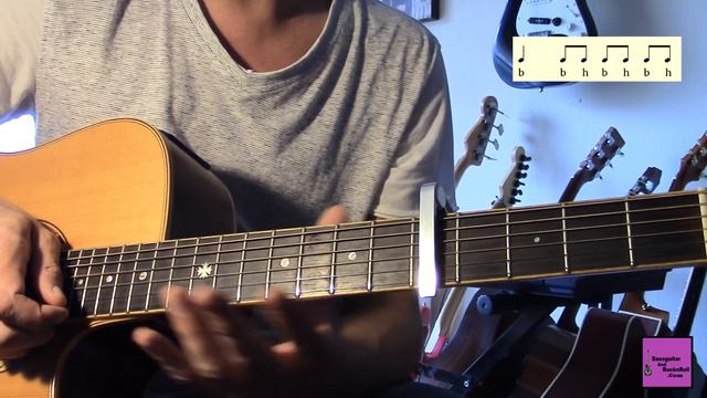 Tuto Guitare - Chanson Facile - La Ballade Des Gens Heureux - Gerard Lenorman + TAB