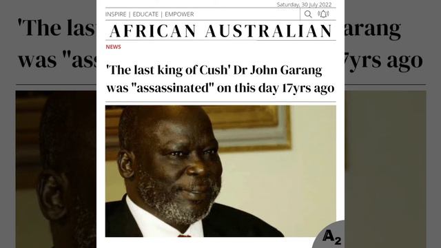 Dr John Garang 'the last King of Cush' смотреть онлайн
