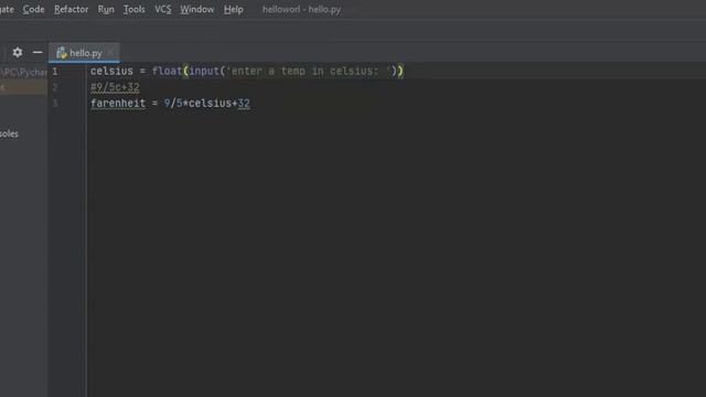 Python - Celsius To Fahrenheit Converter смотреть онлайн