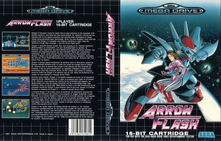 Arrow Flash — прохождение SEGA Mega Drive / Genesis смотреть онлайн