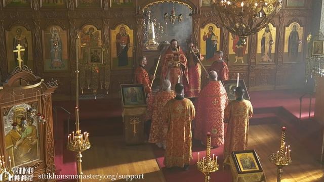 Hours and Divine Liturgy, December 4th, 2022 смотреть онлайн