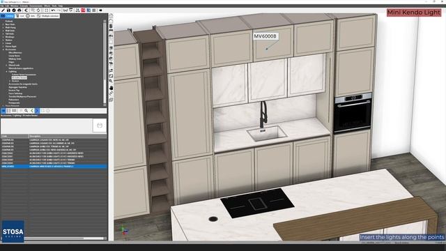 Stosa Cucine - Tutorial Video Metron - 16.2_Insertion of External Lights смотреть онлайн