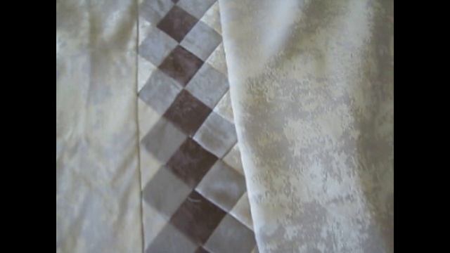 покрывало на кровать с бордюром в технике семинолы. смотреть онлайн