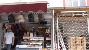 Турция. Сиде. Отель Ешилоз 4*.Side Yesiloz Hotel. Пляж, магазины возле отеля