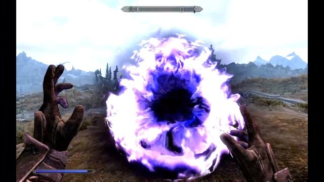 TES:Skyrim мод на 164 новых заклинание в скайрим!!!!