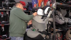 Cybex Solution S i-Fix • как снять чехол • инструкция Автодети
