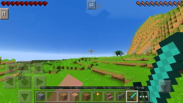 Как сделать две руки в Minecraft PE 0.12.1? смотреть онлайн