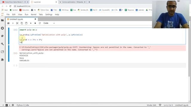 Convex Optimization in Python using CVXPY and PULP 2023 [Step by Step] смотреть онлайн