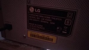 Музыкальный центр LG LM-K3565 karaoke mini home theater