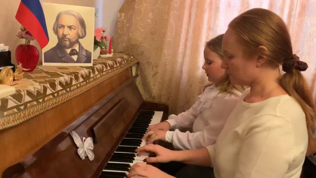 SOFT MOZART RECITAL May 2021: Olga, Russia, plays М.И. Глинка "Славься" в ансамбле с Миланой смотреть онлайн