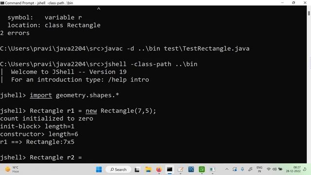 Using the clone method of Object class смотреть онлайн