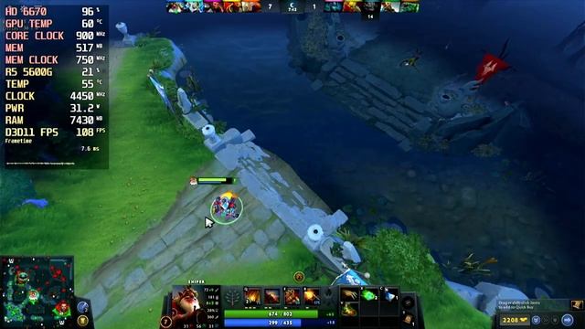Dota 2 | Radeon HD 6670 1GB смотреть онлайн