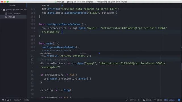 0016-33 Como Configurar Conexão de MySQL com o Golang смотреть онлайн