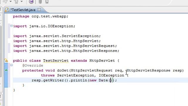 Web applications with Java - Tutorial 01 Part 02 - Basic Servlet смотреть онлайн