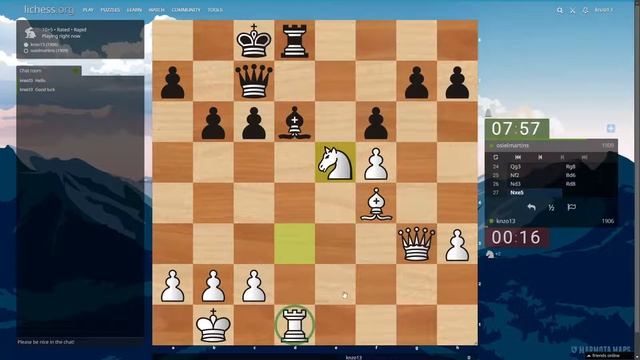 Think fast, move fast! - Instructive Chess Game #3 смотреть онлайн