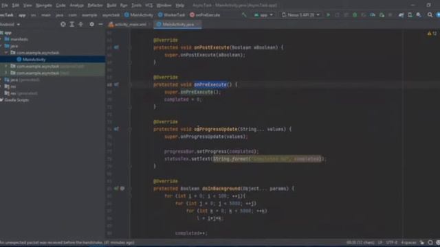 Implementasi Treads, Handler dan AsyncTask pada Android Studio смотреть онлайн