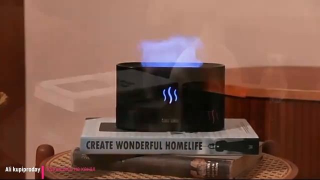 Ночник-камин, увлажнитель, аромадиффузор, rgb, светодиодный, разноцветный смотреть онлайн