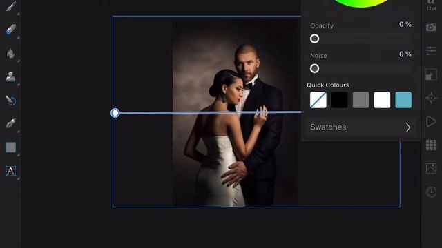Merging Two Images Using A Transparent Gradient in Affinity Photo for iPad смотреть онлайн