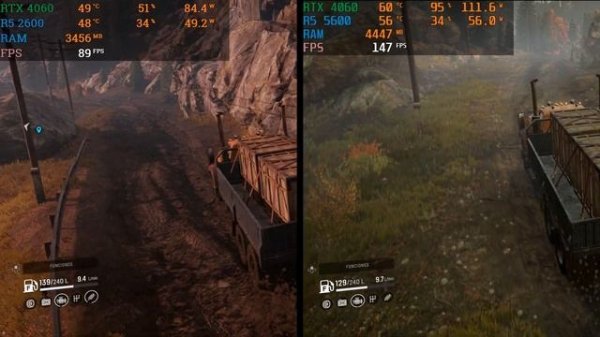 Ryzen 5 2600 ? Ryzen 5 5600 || RTX 4060? || Test 6 Juegos?