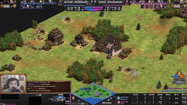 Средневековый ТАНК против МОНГОЛОВ в Age of Empires 2: Настоящая магия в мощном турнирном матче смотреть онлайн