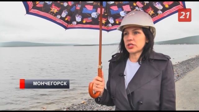 До завершения реконструкции набережной в Мончегорске осталось меньше месяца смотреть онлайн