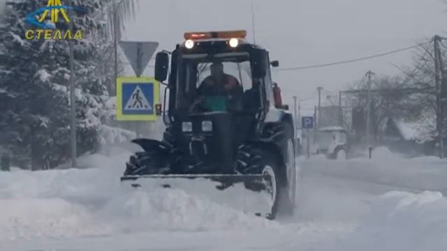 И снова снег! Снегопад 6 и 7 марта, уборка улиц смотреть онлайн