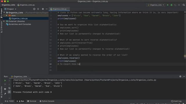 How To Organize Lists In Python смотреть онлайн