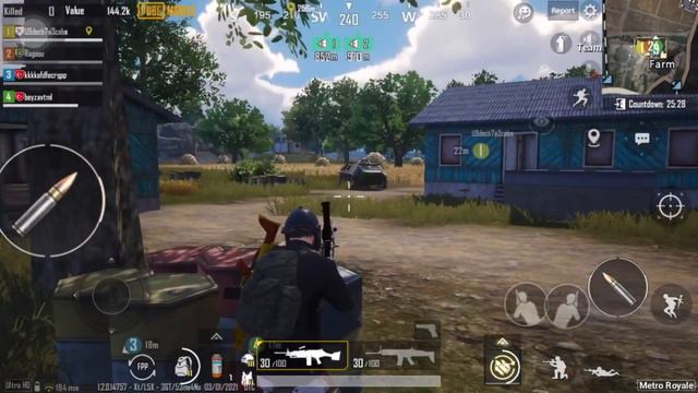 Metro Royale | Pubg mobile | use of pistol 🔫 смотреть онлайн