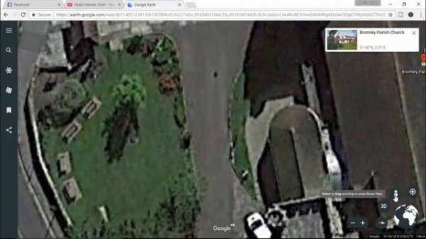 How To Use Google Earth Live in urdu/hindi 2017 | New Google Earth 3D Review