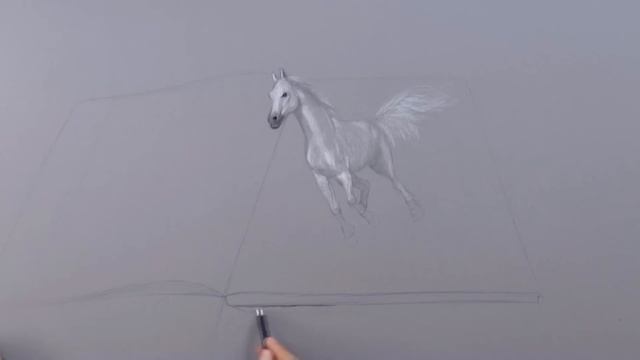 How to Draw a Horse in 3D - Drawing With Imagination смотреть онлайн