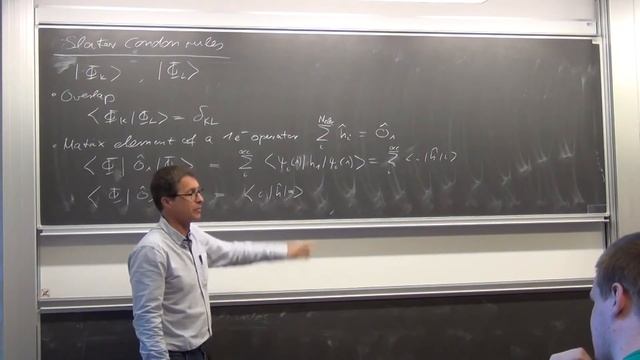 CompChem: Correlation: 0. Slater Condon Rules смотреть онлайн
