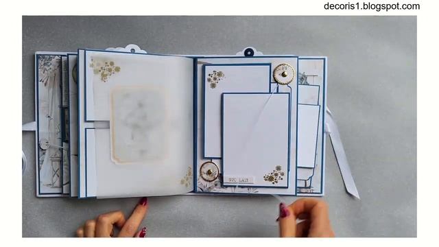Album na 50 urodziny Asi - scrapbooking - kolekcja Mintay Papers - Precious Moment смотреть онлайн