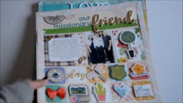 Layout share using scraps and leftovers from kits. смотреть онлайн