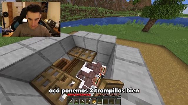 Cómo Hacer una Granja de Hierro Fácil (300 por hora) - Minecraft Java 1.20 смотреть онлайн
