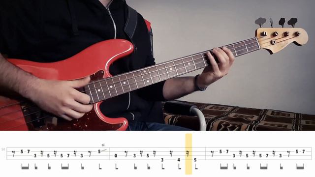 The Commodores - Brick House (Bass Track) TABS смотреть онлайн