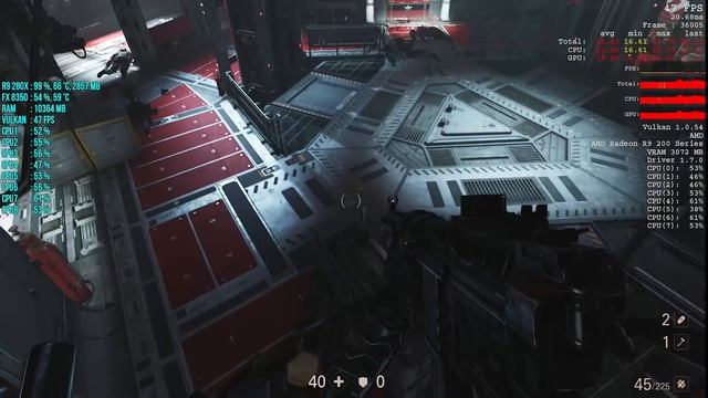 Wolfenstein II The New Colossus : FPS Test R9 280X FX 8350 смотреть онлайн