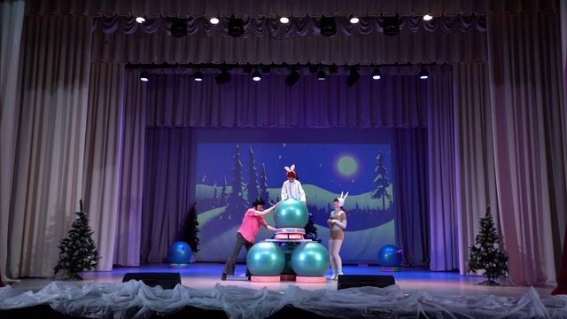 Зайцы№1. Эквилибр "Айсберг" Общий план.