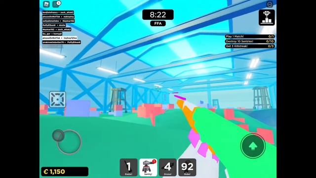 I play big paintball on Roblox смотреть онлайн