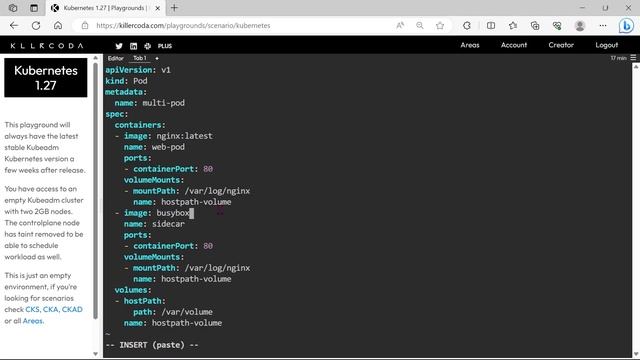 Certified Kubernetes Administrator (CKA) Exam Practice Questions - 2023 - Part 10 -Sidecar containe смотреть онлайн